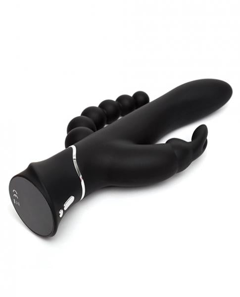 Happy Rabbit Triple Curve Black Vibrator