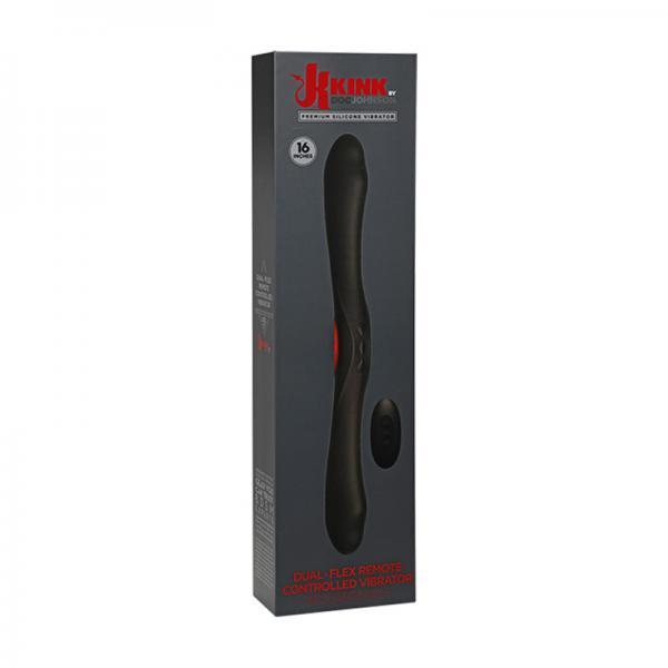 Kink Dual Flex Vibrator Wireless Remote Black